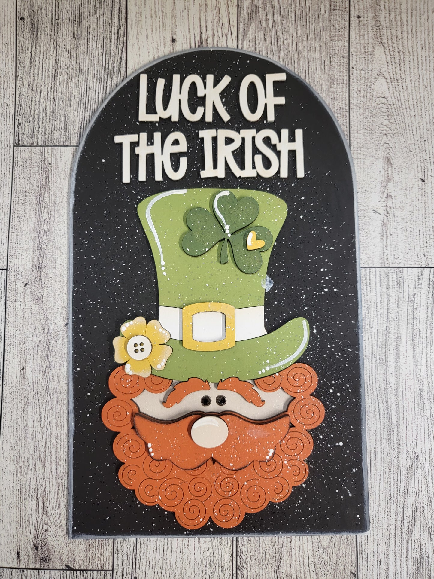 Large Luck of the Irish boho insert