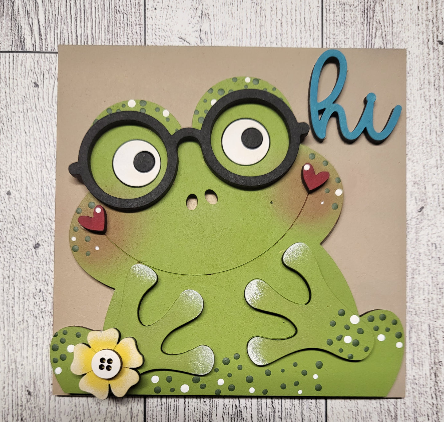 4.25 square Frog