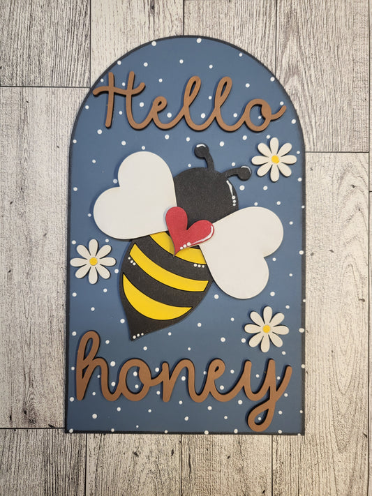 Large Hello Honey Boho Insert