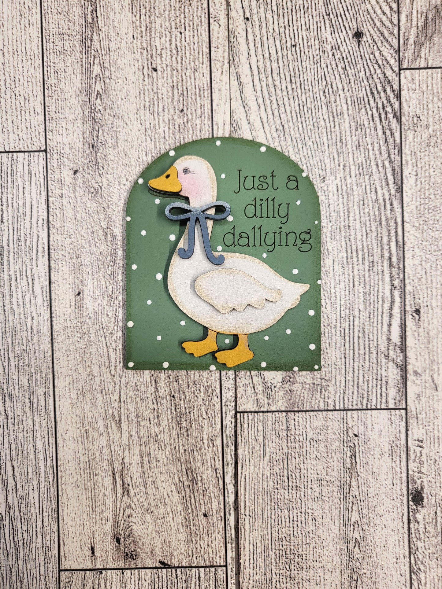 Mini Just a dilly dalling goose insert