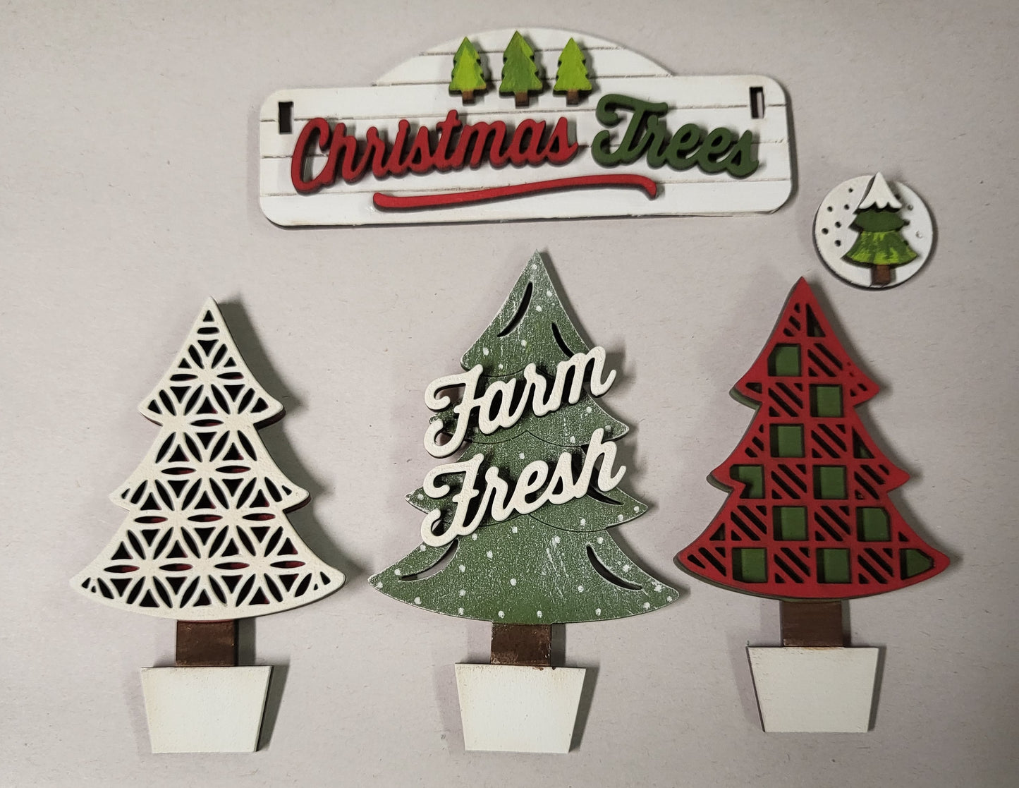 Truck Insert Christmas Tree